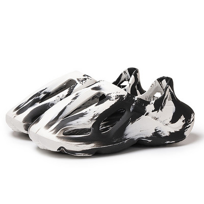 Ανδρικές παντόφλες Summer Soft EVA Beach Hole Shoes Outdoor γυναικεία slide αντιολισθητικά, βαμμένα με γραβάτα, Προσωποποιημένα κούφια παπούτσια σχεδιαστών 36-47