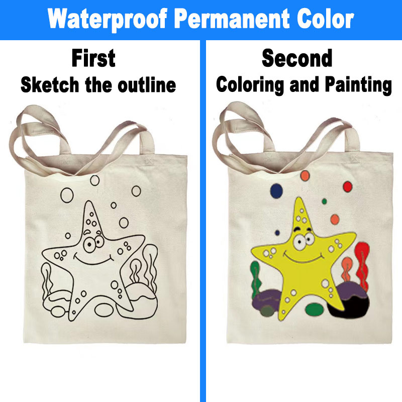 8 vnt. vandeniui atsparus nuolatinės spalvos audinys, tekstilės žymeklis, skirtas marškinėliai, batai, drabužiai, medis, akmuo, „pasidaryk pats“ menas, piešinys, piešimas