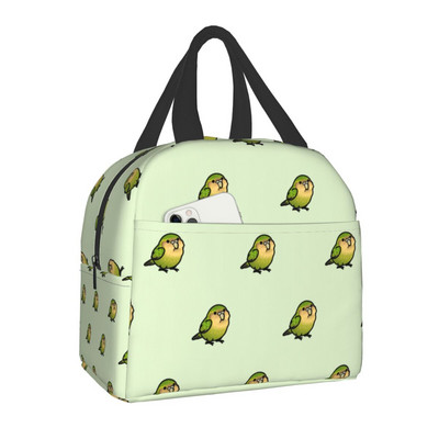 Τσάντα γεύματος Tropical Getaway Parrot Birds Φορητή τσάντα φαγητού με θερμή μόνωση για γυναίκες Παιδική τσάντα αποθήκευσης για πικνίκ σχολείου