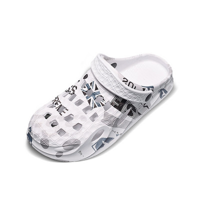 2023 Summer Breathable EVA Ανδρικά Σανδάλια Ελαφριές μοδάτες παντόφλες Παπούτσια παραλίας με κούφια Άνετα παπούτσια για περπάτημα για άνδρες