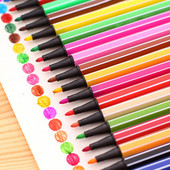 12 Χρώματα/σετ Creative Water-color Gel Ink Pens Art Marker Pens Stationery
