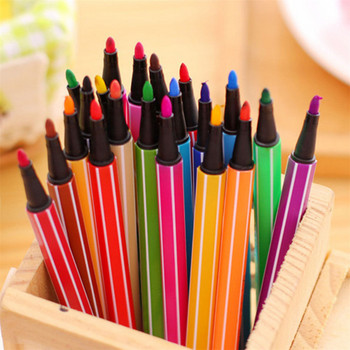 12 Χρώματα/σετ Creative Water-color Gel Ink Pens Art Marker Pens Stationery