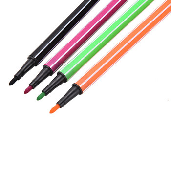 12 Χρώματα/σετ Creative Water-color Gel Ink Pens Art Marker Pens Stationery