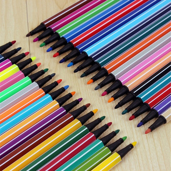 12 цвята/комплект Творчески акварелни химикалки с гел мастило Art Marker pen Канцеларски материали