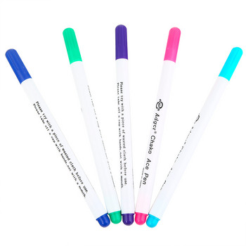 6 бр. Air Erasable Pen Fabric Paint Marker Chaco Ace Pen Fabric Erasable Pen за шевни инструменти Tailor Chalk Marker