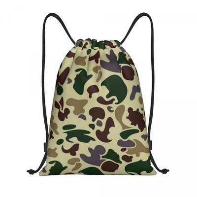 Τσάντες με κορδόνια Bapes Geometry Camo Γυναικείες ανδρικές φορητές αθλητικές τσάντες γυμναστικής Ροζ σακίδια πλάτης Camo
