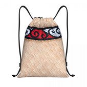 NZ Maoris Traditional Kete And Design Σακίδιο πλάτης Γυναικείο Γυμναστήριο Ανδρικό Αθλητικό Σακίδιο Φορητό New Zealand Training Bag