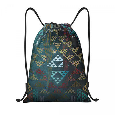 NZ Maoris Traditional Kete And Design Σακίδιο πλάτης Γυναικείο Γυμναστήριο Ανδρικό Αθλητικό Σακίδιο Φορητό New Zealand Training Bag