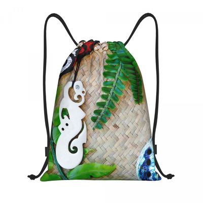 NZ Maoris Traditional Kete And Design Σακίδιο πλάτης Γυναικείο Γυμναστήριο Ανδρικό Αθλητικό Σακίδιο Φορητό New Zealand Training Bag