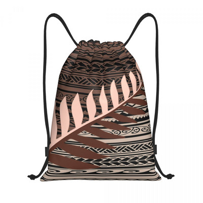 NZ Maoris Traditional Kete And Design Σακίδιο πλάτης Γυναικείο Γυμναστήριο Ανδρικό Αθλητικό Σακίδιο Φορητό New Zealand Training Bag