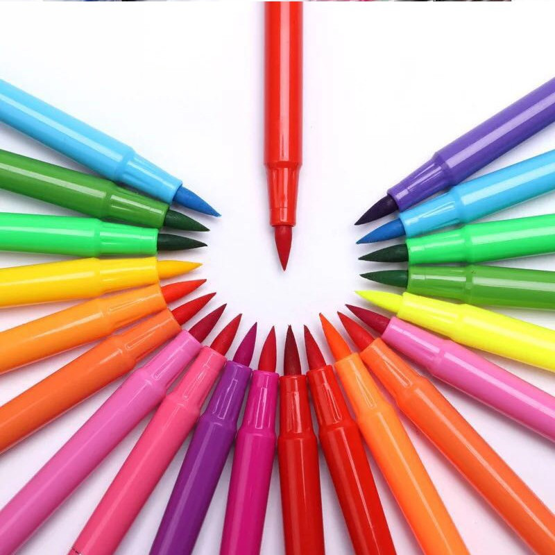 1vnt Rašalo žymekliai Vandens spalvos rašikliai Tapyba Piešimo įrankiai Manga Highlighter Mokyklos meno reikmenys Studentų raštinės reikmenys