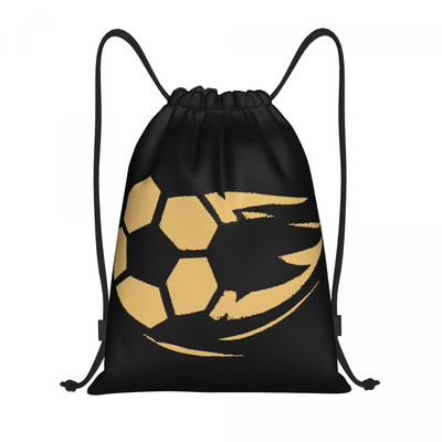 My Heart Beats For Soccer Σακίδιο πλάτης με κορδόνια Αθλητική τσάντα γυμναστικής για άνδρες Γυναικεία τσάντα προπόνησης