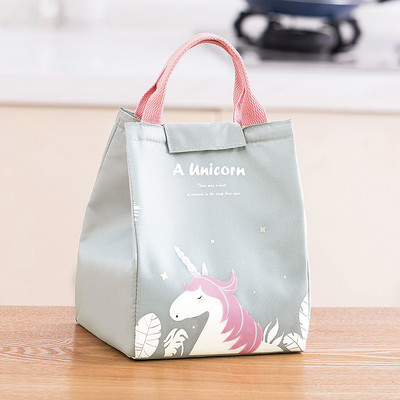 2022 Fashion Cooler Lunch Box Φορητή μονωμένη πάνινη τσάντα μεσημεριανού γεύματος Θερμική τσάντα φαγητού για πικ-νικ Τσάντα φαγητού για γυναικεία παιδιά