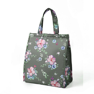 2022 Fashion Cooler Lunch Box Φορητή μονωμένη πάνινη τσάντα μεσημεριανού γεύματος Θερμική τσάντα φαγητού για πικ-νικ Τσάντα φαγητού για γυναικεία παιδιά