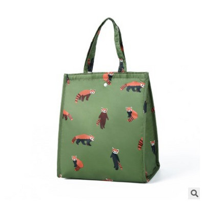 2022 Fashion Cooler Lunch Box Φορητή μονωμένη πάνινη τσάντα μεσημεριανού γεύματος Θερμική τσάντα φαγητού για πικ-νικ Τσάντα φαγητού για γυναικεία παιδιά