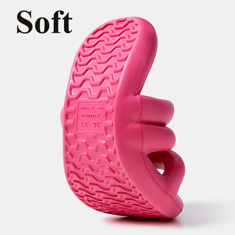 Rimocy Soft Eva női papucs, 2023 nyár, nyitott orrú, csúszásmentes strandcipők, csúszdák, kényelmes, könnyű női papucs