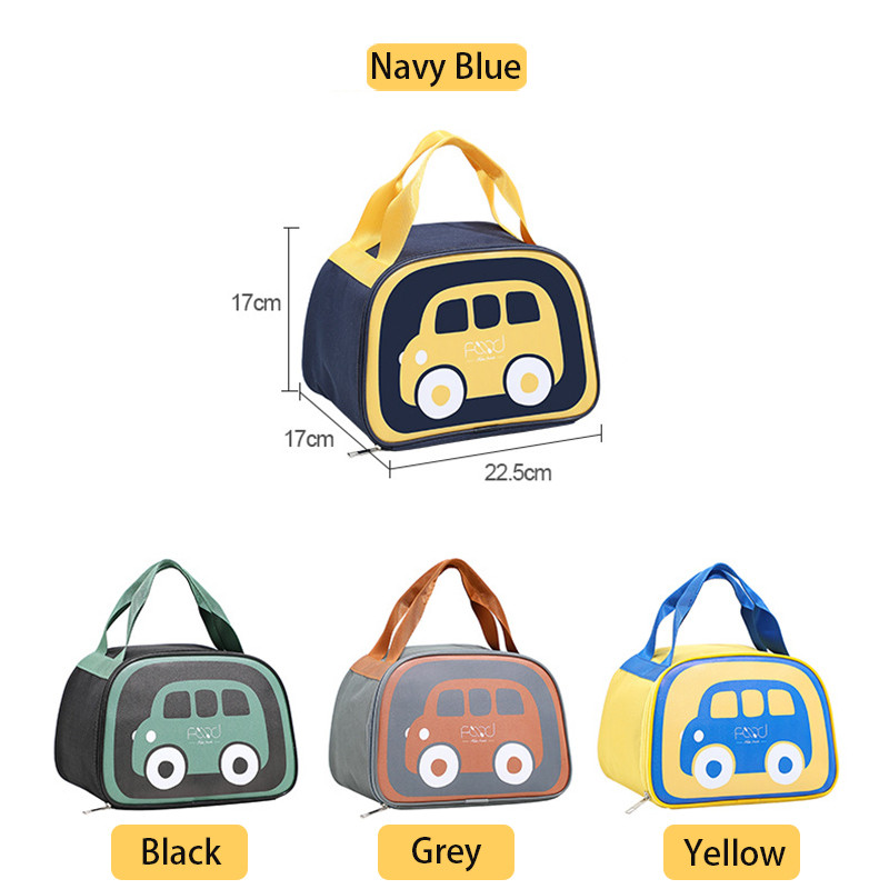 Rajzfilm ebédtáska gyerekeknek női hőszigetelt hőtáska hűtőtáska hordozható ebédlődoboz, vízálló élelmiszertároló Loncheras 2022