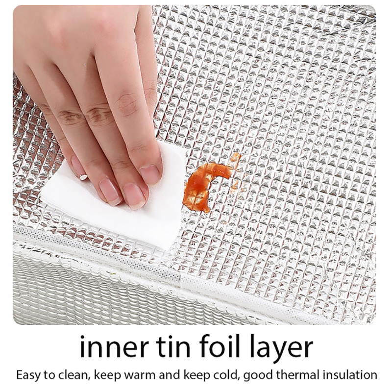 Rajzfilm ebédtáska gyerekeknek női hőszigetelt hőtáska hűtőtáska hordozható ebédlődoboz, vízálló élelmiszertároló Loncheras 2022