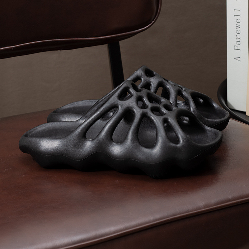 Fürdőszoba Zuhanyzó Papucs Vágott Női Férfi Csúszdák Nyári EVA Cipők Puha Csúszásgátló Flip Flop Beltéri Kültéri Szandál Pár