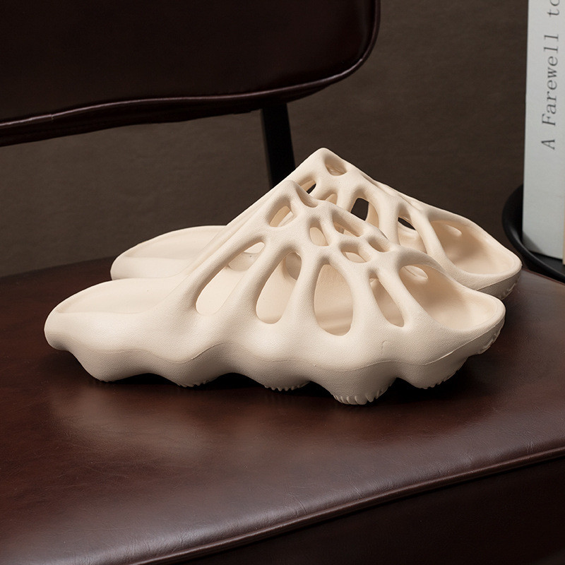 Fürdőszoba Zuhanyzó Papucs Vágott Női Férfi Csúszdák Nyári EVA Cipők Puha Csúszásgátló Flip Flop Beltéri Kültéri Szandál Pár