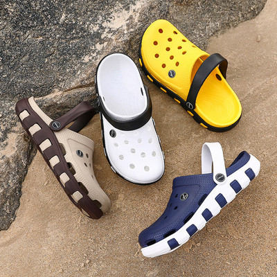 WCBOD Мъжки чехли 2022 Нови дамски чехли Летни дамски сандали за вода Мъжки обувки за вода Жълти обувки за водни спортове