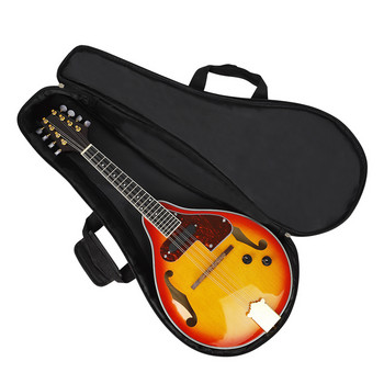 Чанта мандолина Калъф за китара с цип Подплатена чанта в национален стил Раница Дамска чанта