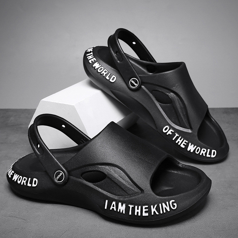 Férfi kültéri szandálok Alkalmi cipők beltéri és kültéri papucsok strandpapucsok légáteresztő puha alsó szandálok