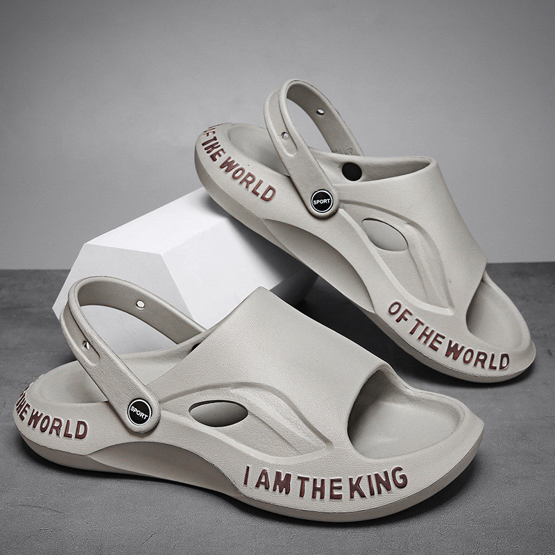 Férfi kültéri szandálok Alkalmi cipők beltéri és kültéri papucsok strandpapucsok légáteresztő puha alsó szandálok