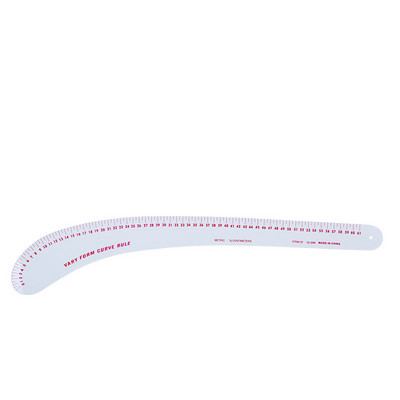 Daudzfunkcionāls raibs lineāls Plastmasas franču līknes šūšanas lineāls mēra drēbju lineāls apģērbu izgatavošanai, liekuma lineāls instrumenti