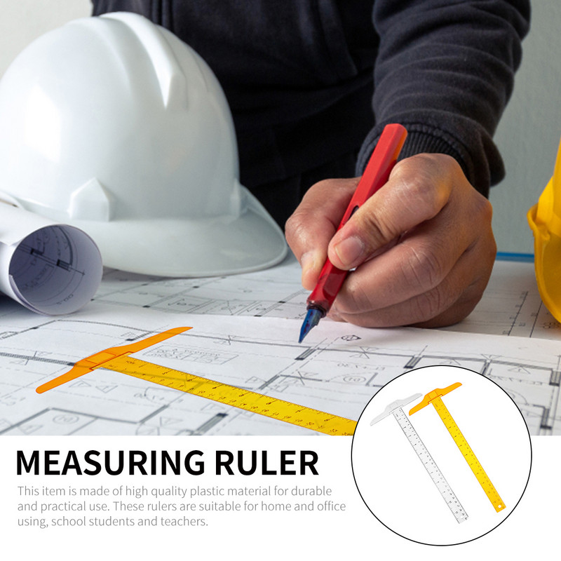 T négyzet vonalzó rajzoló vonalzó építészeti háromszög póló vonalzó 2 db rajzolószerszám kellék 2 db