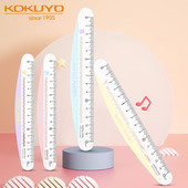 Kokuyo Pastel Planet 15cm Χάρακας Kwaii Color Wave Line Scale Straight Liner Rule School School Gift F7295