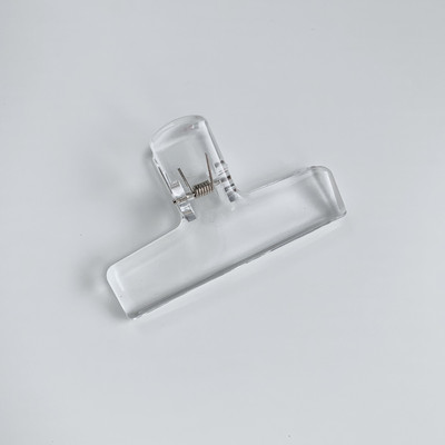 Διαφανή μεγάλα κλιπ Kawaii Binder Clips Αρχείο Έγγραφα Θήκη εισιτηρίων Χαριτωμένα συνδετήρες σελιδοδείκτες Αναλώσιμα βιβλιοδεσίας γραφείου