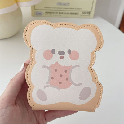 Κάτοχος άδειας οδήγησης Cartoon Bear Κάτοχος κάρτας Kawaii Θήκη επαγγελματικού διαβατηρίου ταυτότητας Φορητό πορτοφόλι Τσάντα πιστωτικής τράπεζας