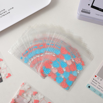 50 τεμ./συσκευασία Kawaii Love Heart Series Kpop Toploader Κάρτα Photocard Bag Storage Idol Photo Cards Προστατευτική θήκη Χαρτικά