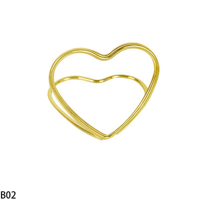 30db dupla szív alakú fém jegyzettartó fotó klip szívüzenetkártya-állvány buli esküvői bankett asztalhoz helykártyatartó