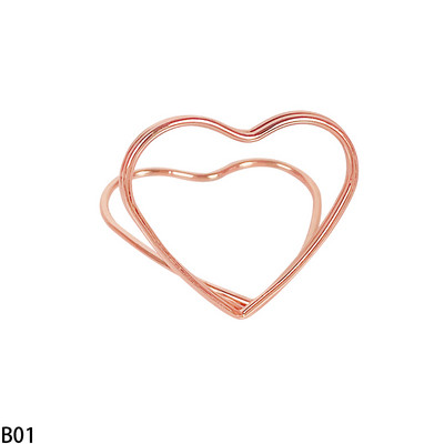 30db dupla szív alakú fém jegyzettartó fotó klip szívüzenetkártya-állvány buli esküvői bankett asztalhoz helykártyatartó