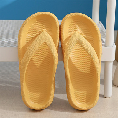 Rimocy Μαλακή σόλα EVA Γυναικείες σαγιονάρες 2023 Summer Beach Αντιολισθητικές παντόφλες Cloud Γυναικείες Διαφάνειες μπάνιου με κλιπ πλατφόρμας παχιά