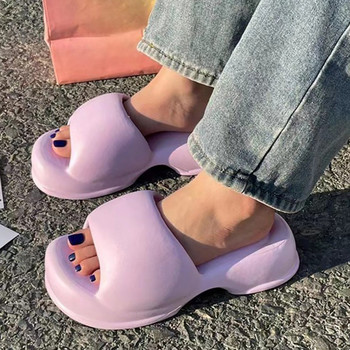 2023 Нови летни дамски чехли Дизайнерски чехли на висок ток Неплъзгащи се външни джапанки Плажни сандали Дамски пързалки Обувки за ходене