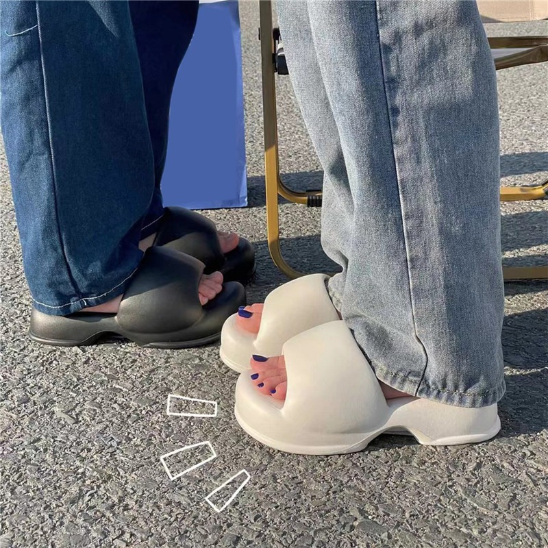 2023-as új nyári női papucs magassarkú tervezői papucs csúszásmentes kültéri papucs Strandszandál női csúszda sétacipő