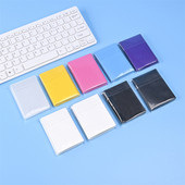 50Pcs/Pack Προστατευτικά προστατευτικά καρτών μανίκι Διαφανείς θήκες συλλογής καρτών Αποθήκευση καρτών συναλλαγών PVC 69x94mm