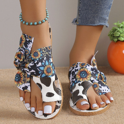 Γυναικεία καλοκαιρινά σανδάλια slip on casual flat παπούτσια Γυναικεία παπιγιόν casual καλοκαιρινά παπούτσια για γυναίκες σαγιονάρες Chaussure Femme