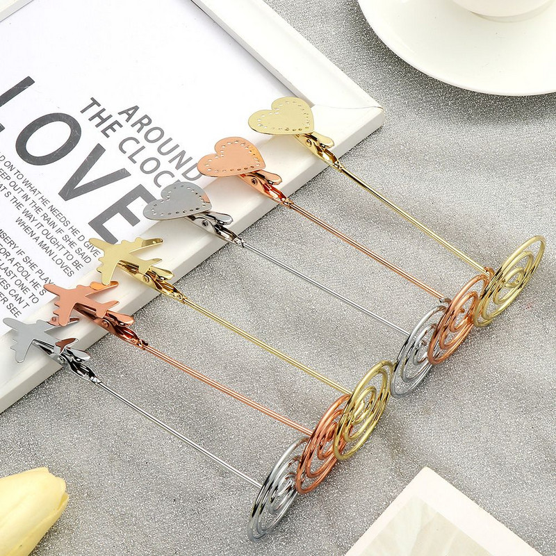 Új divatos szív repülőgép alakú fénykép fém klip asztali állvány bilincsek állvány kártyatartó jegyzettartó asztali dekoráció esküvői kellék