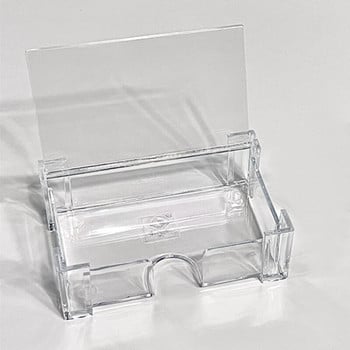 Kawaii Hot Transparent Kpop Photocard Storage Box Photo Card Collection Organizer Box Σχολική γραφική ύλη