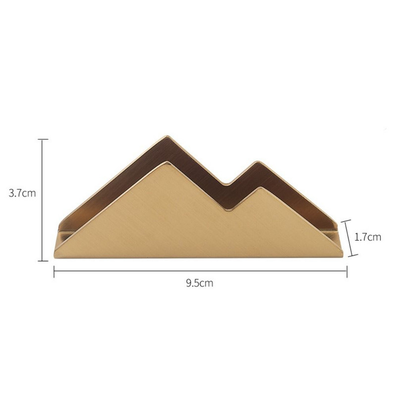 Tartó üzleti személyre szabott kreatív kártyatartó Metal Hill tárolódoboz asztali kártyadoboz