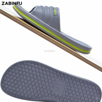 Вътрешни мъжки чехли Летни удобни неплъзгащи се чехли с платформа EVA Леки домашни обувки Чехли за баня Голям размер 45