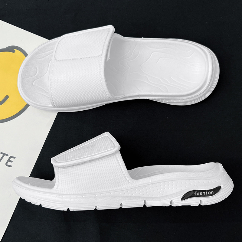 Kiváló minőségű 2023 új férfi papucs kültéri papucs beltéri felhő puha talpú férfi csúszásmentes fürdőszobai papucs strand otthoni cipők