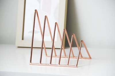Υποστήριξη ραφιών αποθήκευσης αρχείων 6 Grid Bookends Βάση βιβλίων από σφυρήλατο σίδηρο Nordic Βάση περιοδικών Ατζέντα γραφείου αποθήκευσης