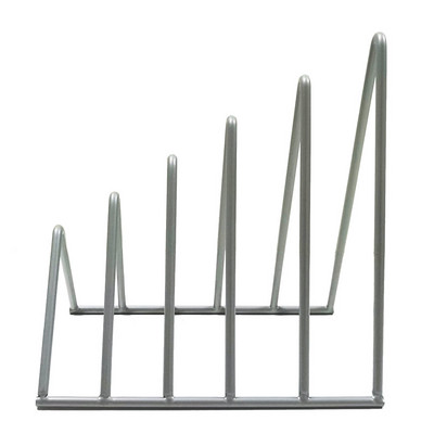Υποστήριξη ραφιών αποθήκευσης αρχείων 6 Grid Bookends Βάση βιβλίων από σφυρήλατο σίδηρο Nordic Βάση περιοδικών Ατζέντα γραφείου αποθήκευσης