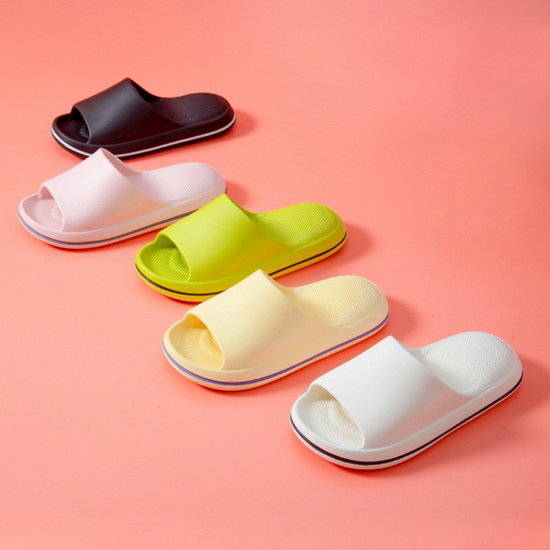 Nyári puha Cipők Férfi Felhő Papucs Beltéri Néma Fürdőszoba Csúszásgátló csúszdák Puha Eva Strand papucsok Női szabadidő szandálok 2023
