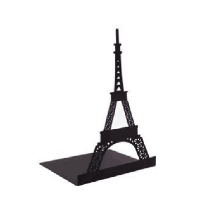 24BB 1 szett Kitűnő üreges fém könyvtartó Kreatív tereptárgyak Design könyvállványok Kreatív ajándék dekoratív fém könyvtartók